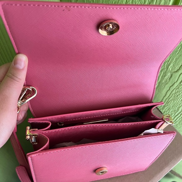 Steve Madden pink and gold hardware purse with straps - Picture 3 of 3